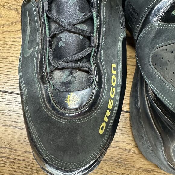 Nike Air Huarache Elite PE Oregon Ducks Away CFM Sample Promo 2006 Size 17 - Picture 14 of 15